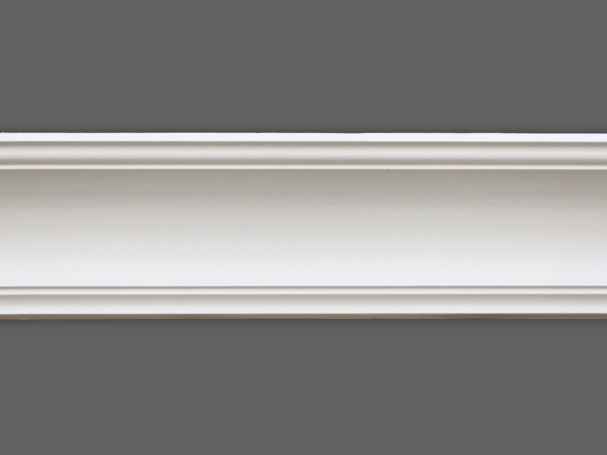 Cornice London Store Cornice CL-VE03 medium Victorian Edwardian plain plaster cornice image 5