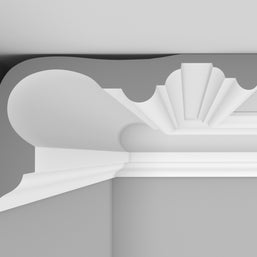 Cornice London Store Cornice CL-VE23 large Victorian Edwardian enriched plaster cornice image 10