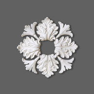CL-CR26 Victorian/Edwardian individual Floral Leaf Plaster Ceiling Rose. image 1