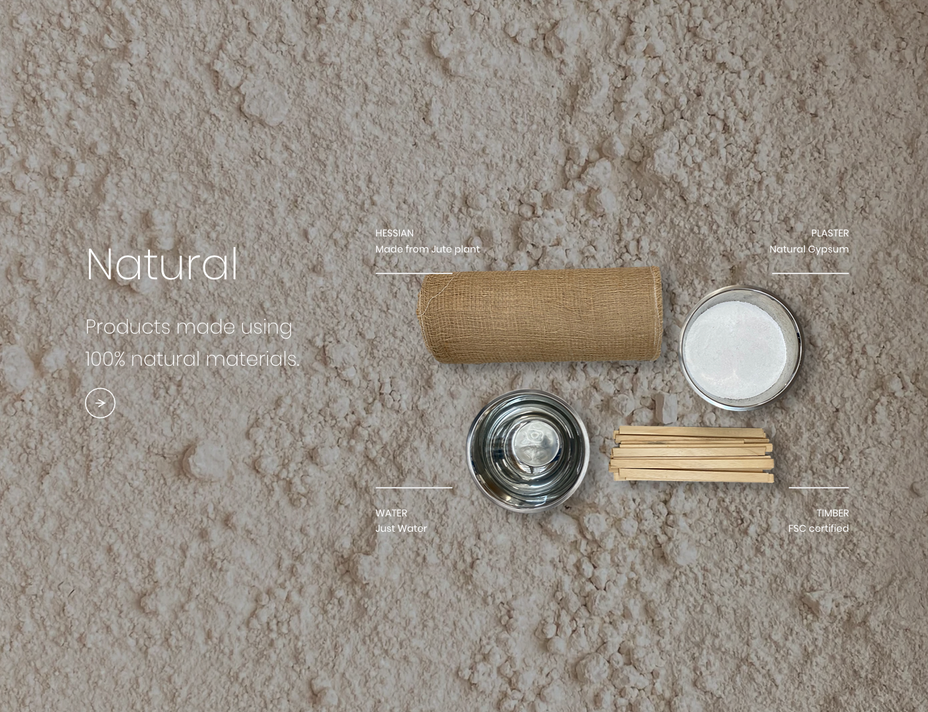 Cornice Store product made with Natural materials image of materials image 2