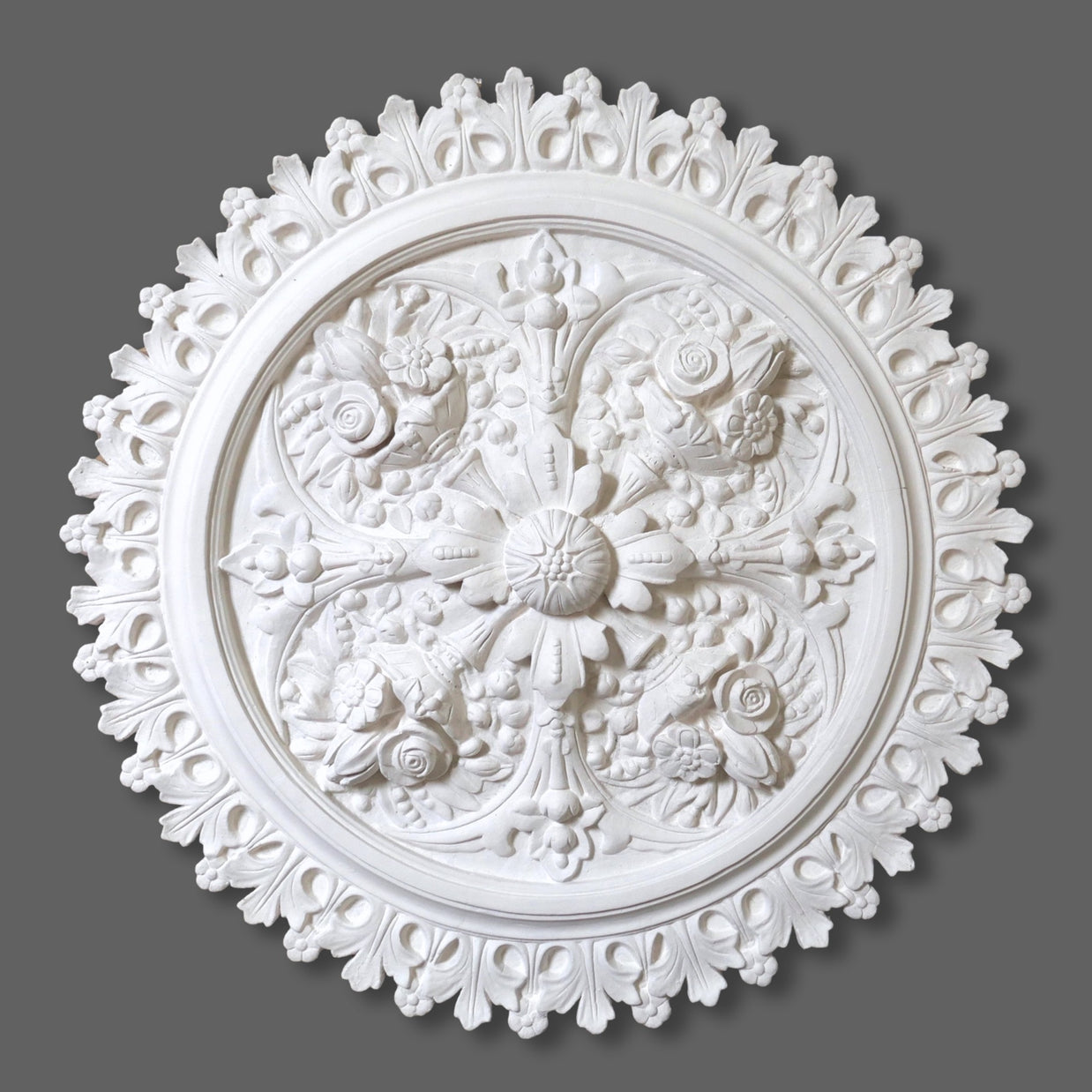 CL-CR03 Large Enriched Plaster Victorian Edwardian Plaster Ceiling Rose   image 1 The Cornice Store London based supplier of Plaster Cornice & Ceiling Roses