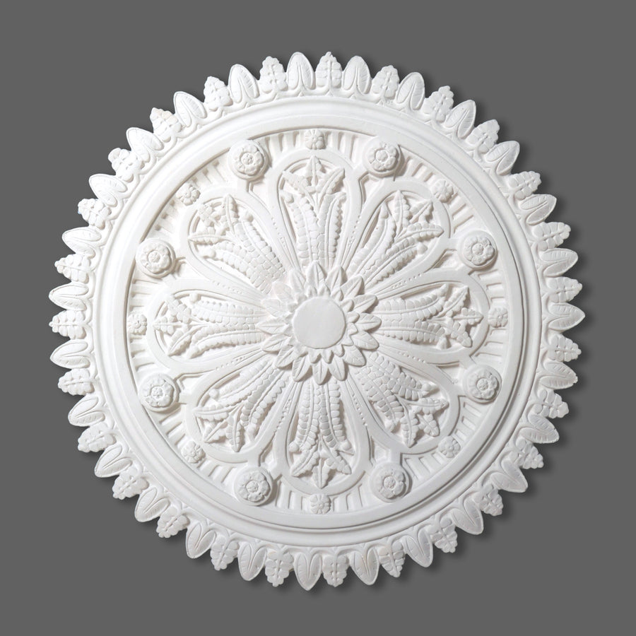 CL-CR11  Large Victorian-Edwardian Enriched Plaster Ceiling Rose. The Cornice Store London based supplier of Plaster Cornice & Ceiling Roses, handmade by Artisans using natural materials. Delivery within 10-14 working days. image 1