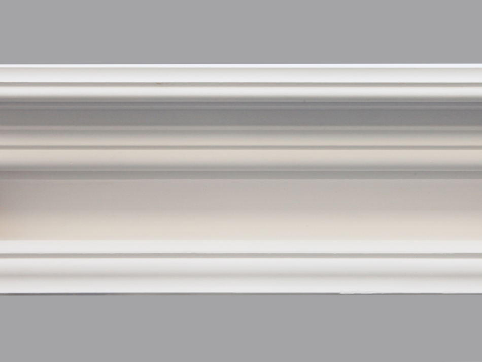 CL-VE23 Large Victorian/Edwardian Cornice. Projection: 220mm. Height: 125mm