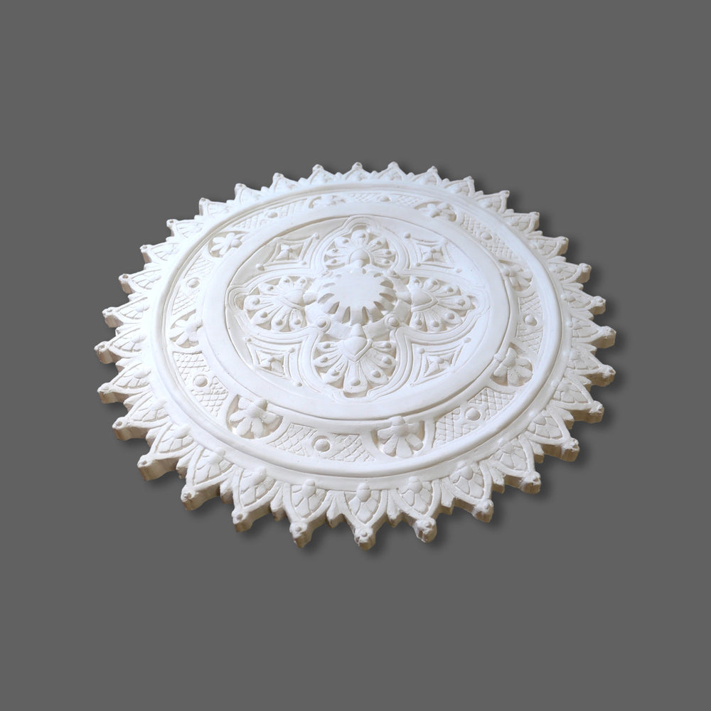 CL-CR18 Medium Plaster Victorian-Edwardian Plaster Ceiling Rose. The Cornice Store London Collection. image 12