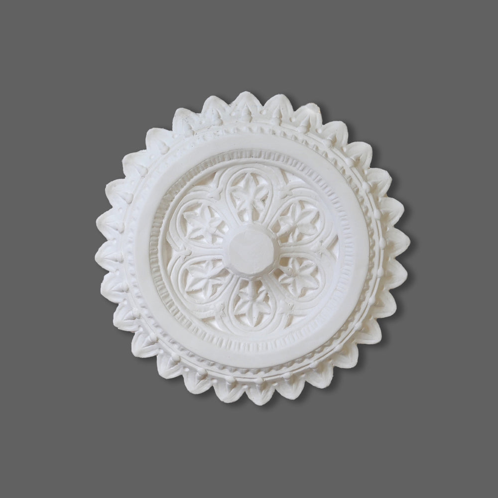 CL-CR20 Small Plaster Victorian-Edwardian Plaster Ceiling Rose. The Cornice Store London Collection. image 1