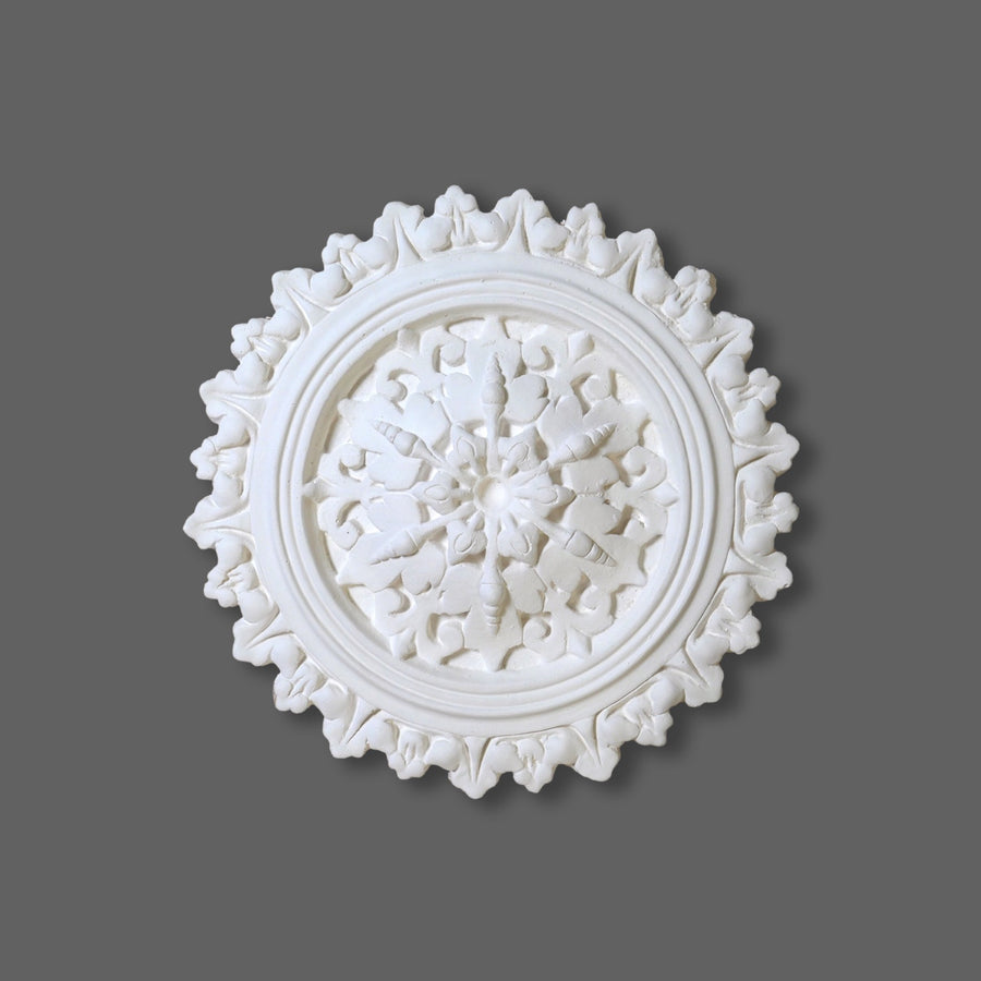 CL-CR21 Small Plaster Victorian-Edwardian Plaster Ceiling Rose. The Cornice Store London Collection. image 1